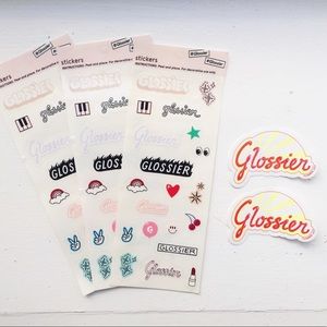 Glossier Stickers (Set)